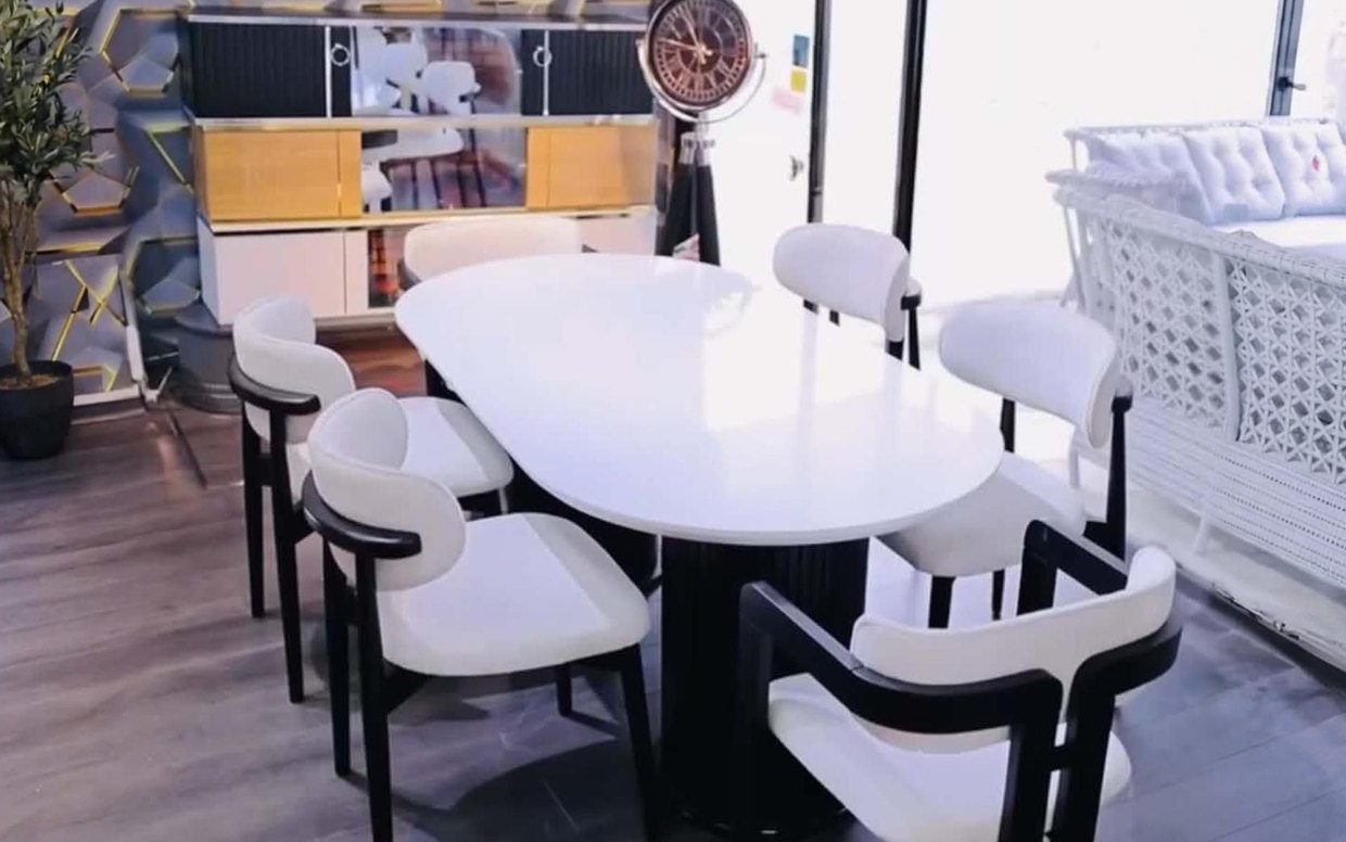 Oval Masa, Ahşap Polo ve T Sandalye Takımı